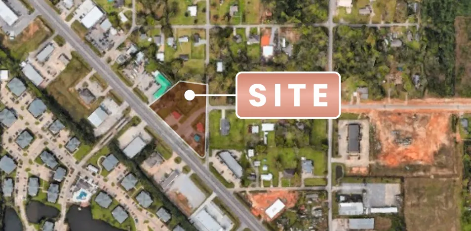 Jackson County’s Biggest Road Expansion Is Reshaping Ocean Springs — And This 1.45-Acre Corner Is at the Heart of It